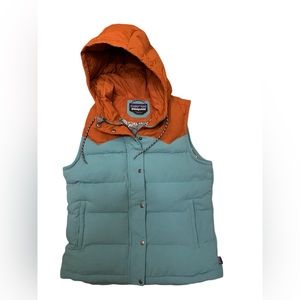 Patagonia Bivy Hooded Down Vest - Women's L